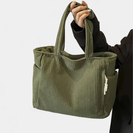 Αλίκη  – Ριχτή τσάντα ώμου με λεπτομέρεια κορδονιού και ανεπιτήδευτη κομψότητα