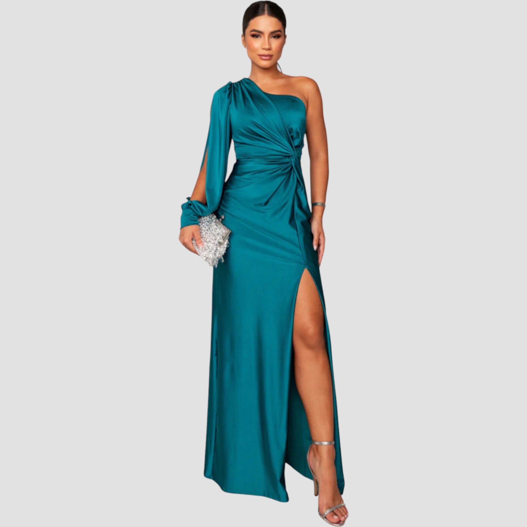 Melyssa - Κομψό βραδινό μακρύ φόρεμα