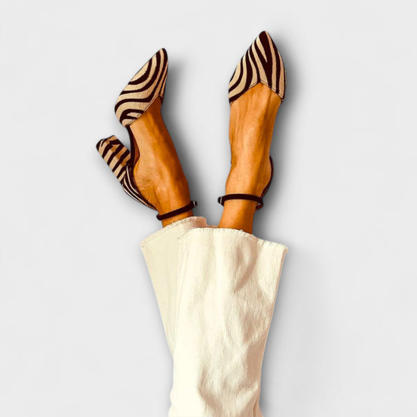 Ζεμπρίνα – Γόβες με σχέδιο ζέβρας