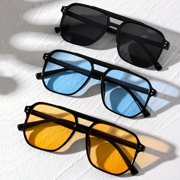 Τετράγωνα Γυαλιά Στυλ Ριβέτα