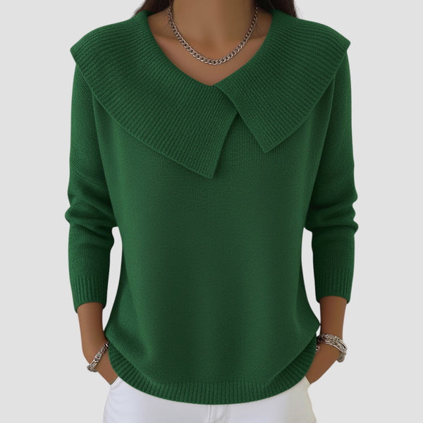 Lucia - Ζεστό πουλόβερ με μαλακό γιακά