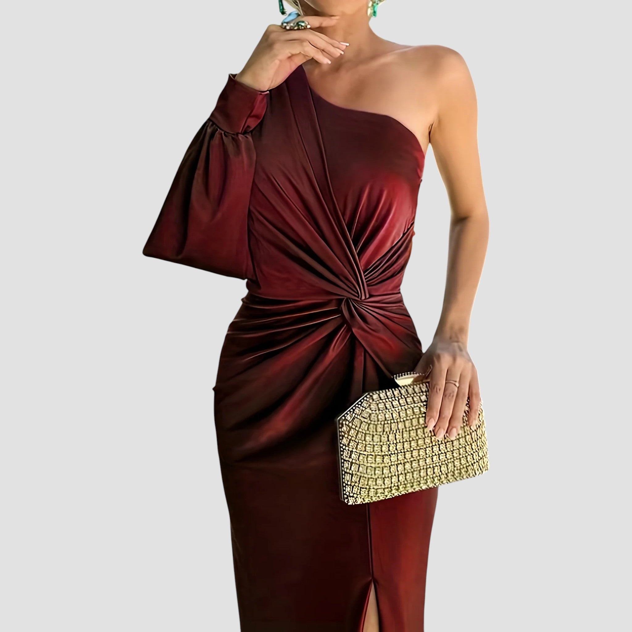 Melyssa - Κομψό βραδινό μακρύ φόρεμα