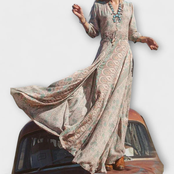 Μαξι φόρεμα σε απαλή μποέμικη στυλ