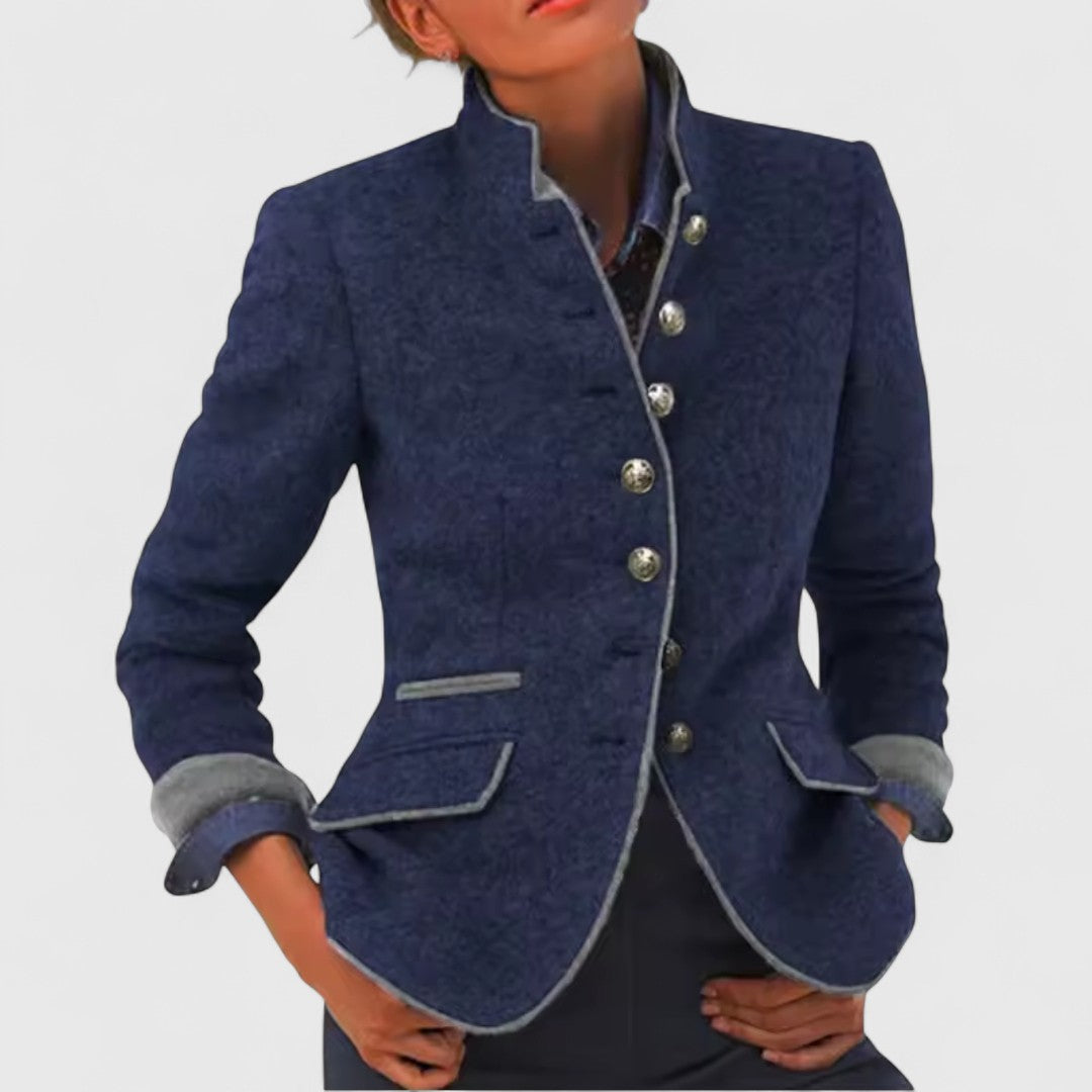 Ευδοκία - Διαχρονικό σακάκι με εκλεπτυσμένη κομψότητα και άψογη εφαρμογή