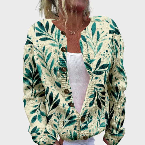 Nicolette | Chique vest met print