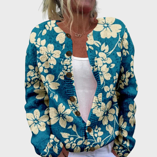 Κομψό Πλεκτό Γιλέκο με Σχέδιο