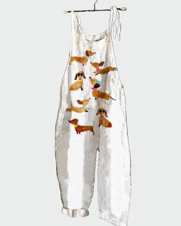 Ρετρό λουλουδάτη ολόσωμη φόρμα