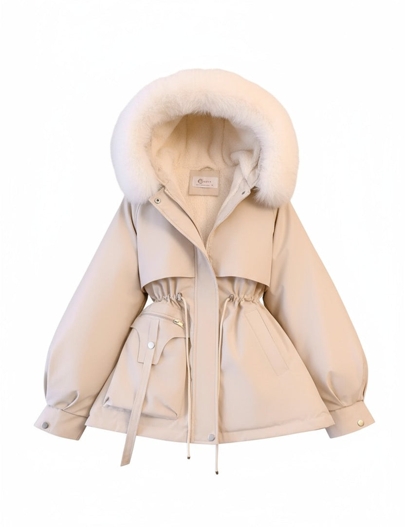 Elena – Χειμωνιάτικο Μπουφάν με Γούνα