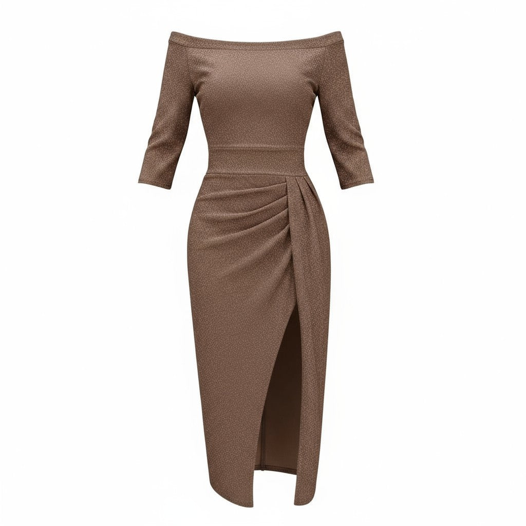 Eirian - Φόρεμα γκαλά με ανοιχτούς ώμους