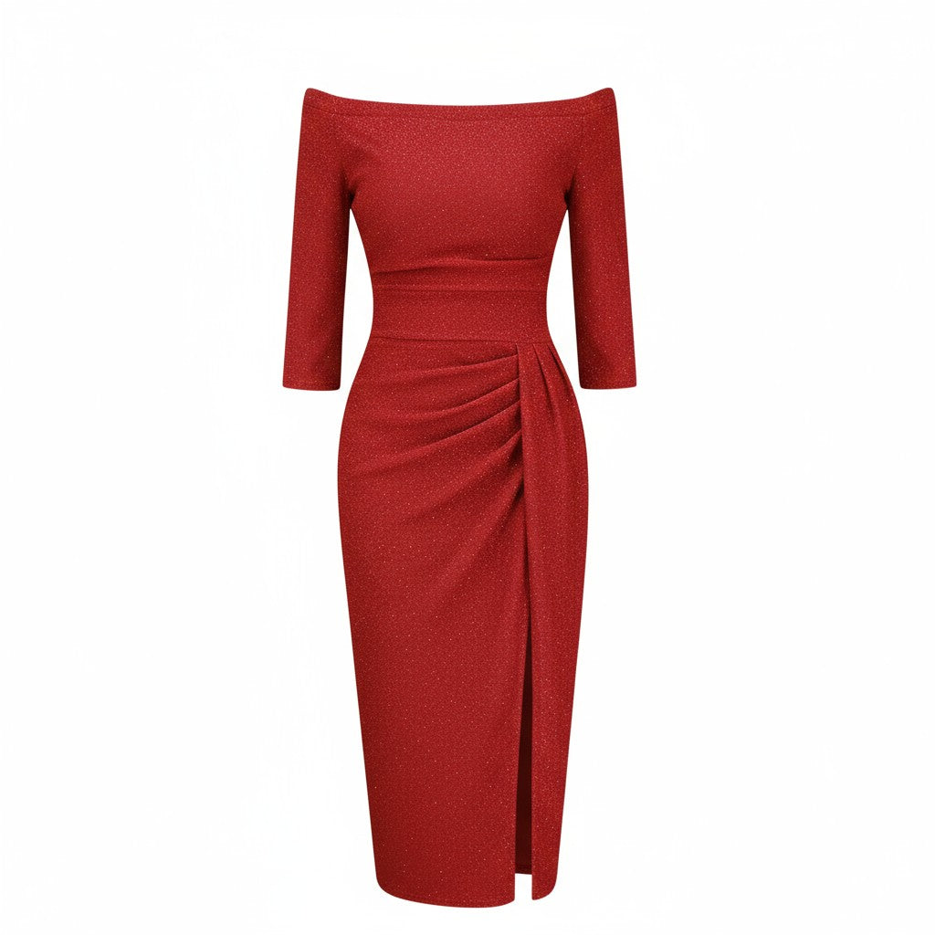 Eirian - Φόρεμα γκαλά με ανοιχτούς ώμους