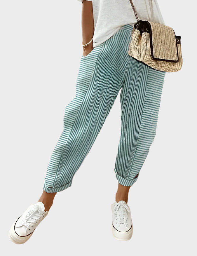 Ριγέ Παντελόνι