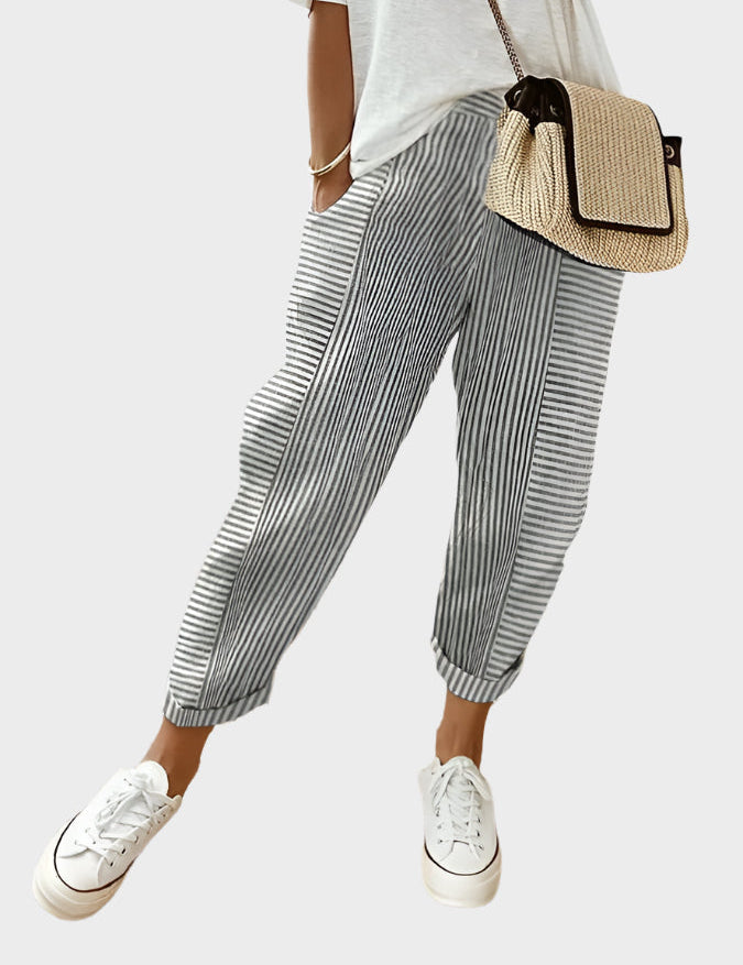 Ριγέ Παντελόνι