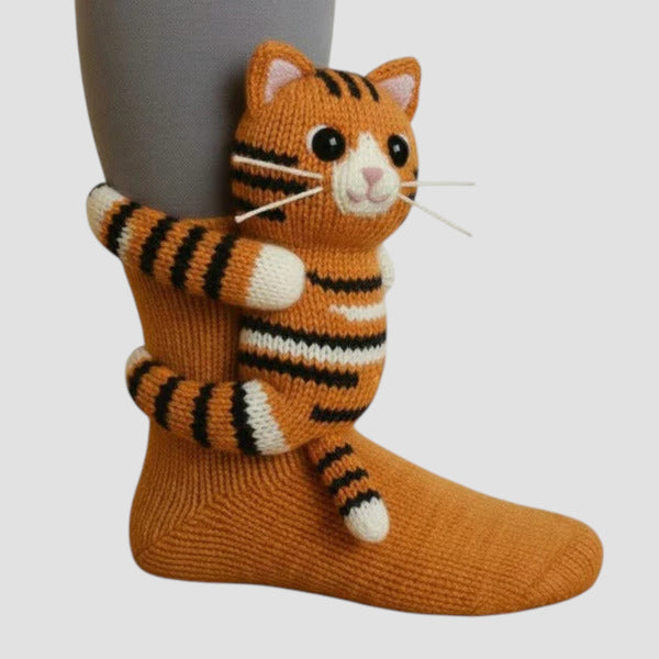 Mila - Απαλές Καλτσούλες με Γλυκά Ζωάκια