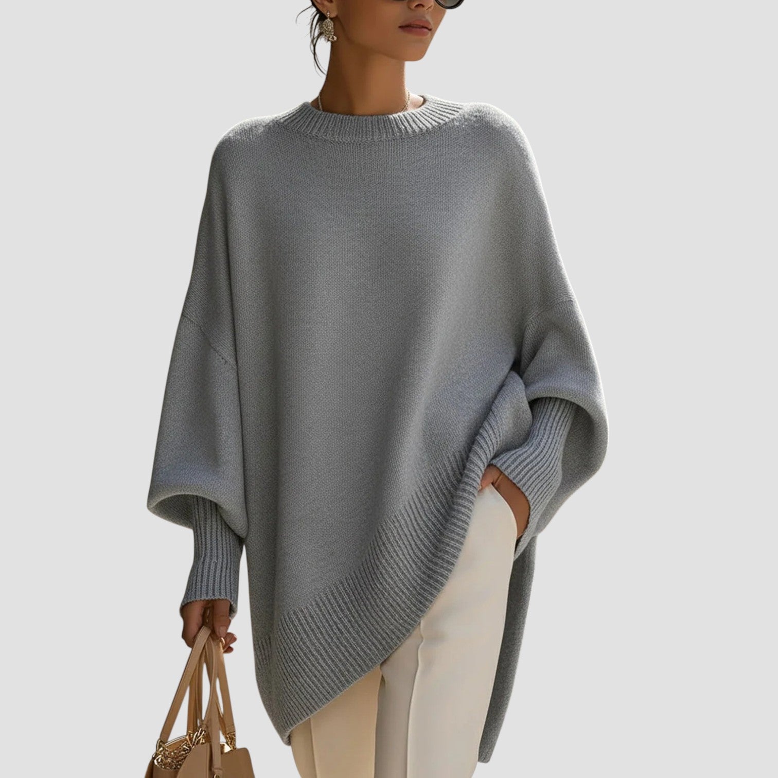 Wanwen - Πουλόβερ από Εκλεπτυσμένο Μαλλί