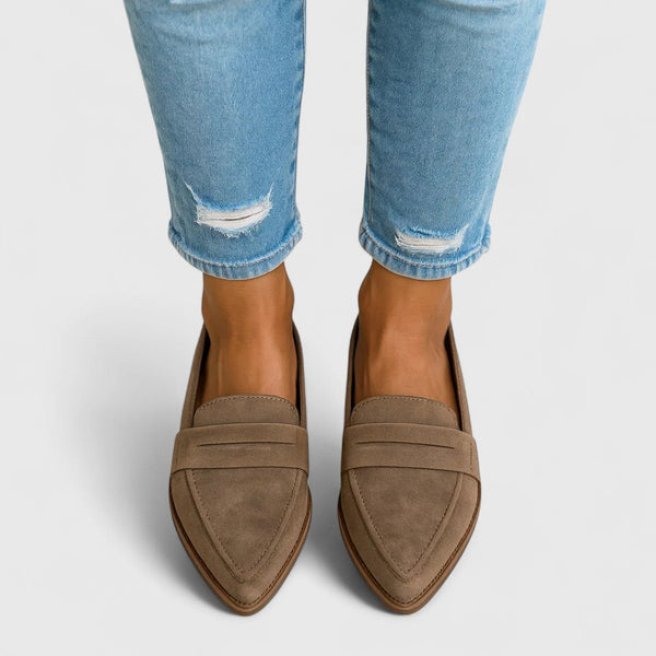 Ολυμπία - Δερμάτινα ορθοπεδικά μοκασίνια με απόλυτη άνεση και διαχρονική κομψότητα