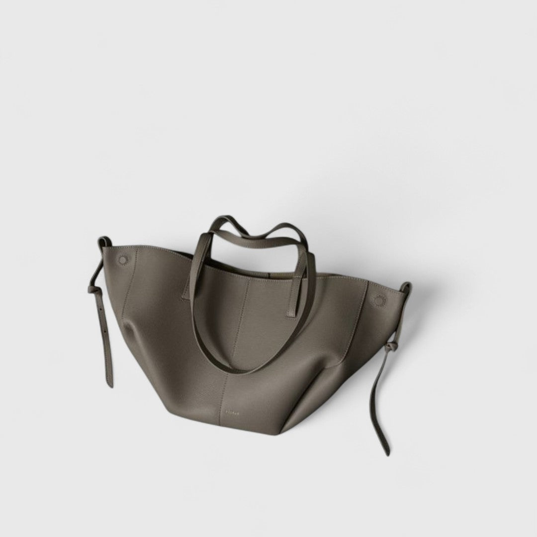 Ηλιάνα - Δερμάτινη τσάντα ώμου vintage για καθημερινή κομψότητα