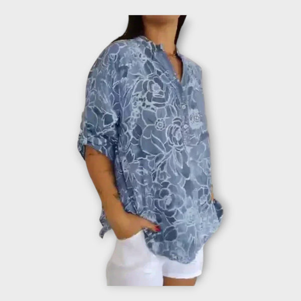 Κομψή Μπλούζα με Σχέδιο